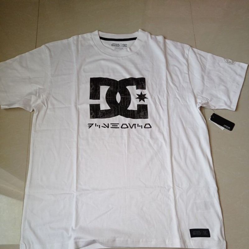 kaos DC shoes x star wars original size Xl putih