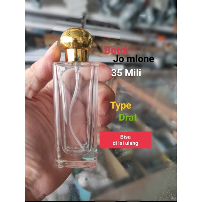 botol j0 Malon 35mili , botol kosong , botol parfum , bibit parfum , botol unik