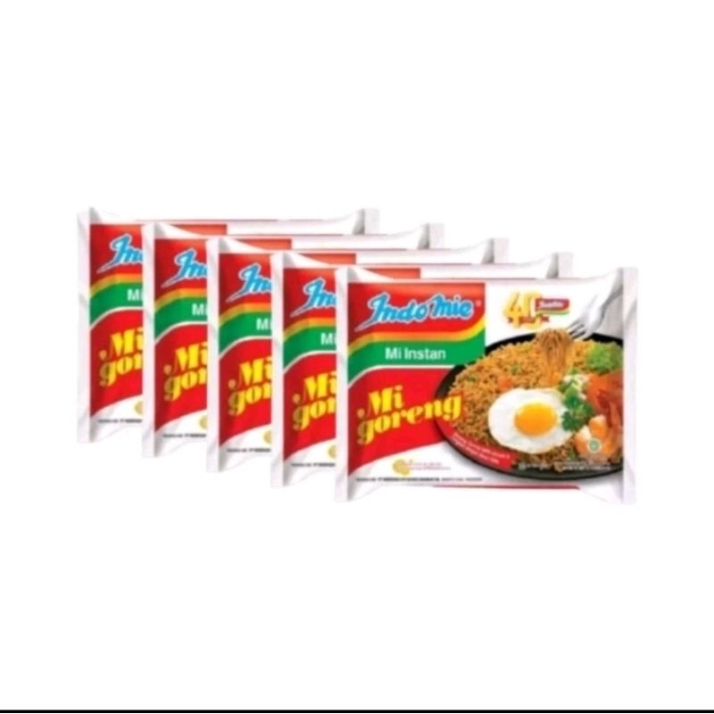 

Indomie goreng mie instan 5 pcs