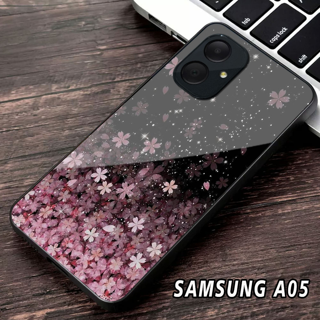 Softcase Kaca Kilau Samsung A05 - softcase - casing terbaru - case lucu - case Samsung A05 (S131)