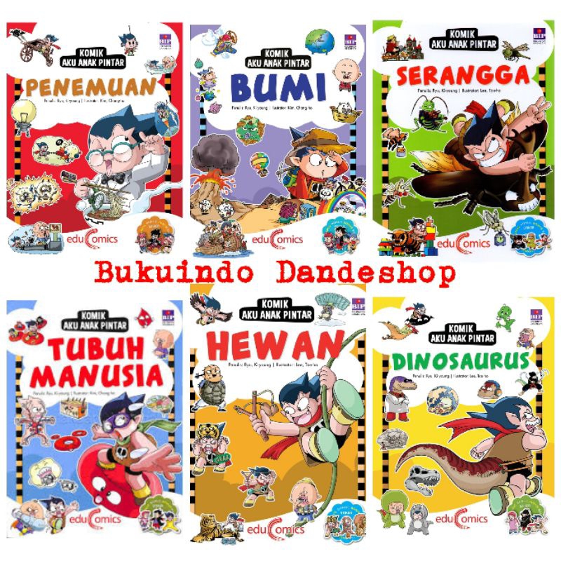 Komik Aku Anak Pintar (Terjemahan Korea) - Komik Pengetahuan Anak WHY EDUCOMICS BIP