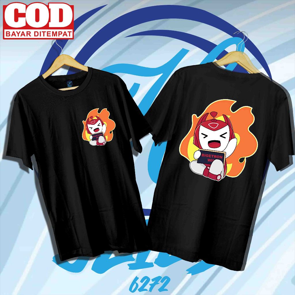 (08) KAOS DISTRO FASHION JLIES MOTIF TIM MPL ID BIGETRON ALPHA EMOTE  BIGETRON WIN MLBB  BISA COD  K