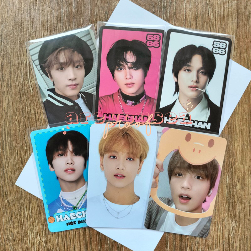 WTS PC PHOTOCARD TC GLIMO HAECHAN KOREK NCT DREAM CANDY PINKFONG ANNIVERSARRY NAHYUCK JAEMIN BONEKA 