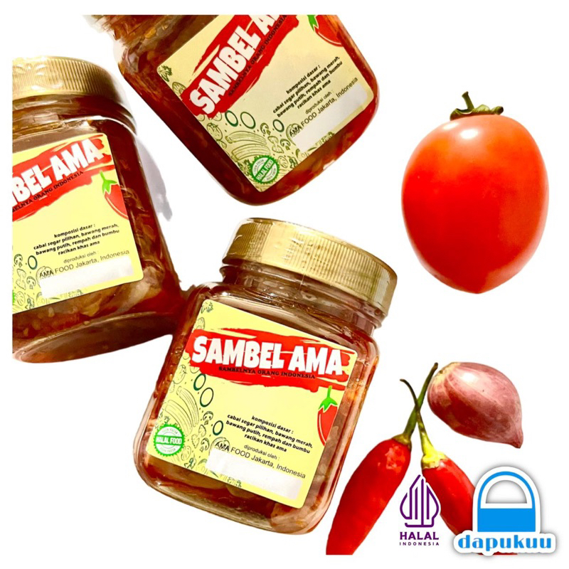 

Sambal Baby Cumi dan Sambel Teri Medan 200g