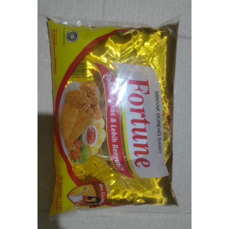 Minyak goreng fortune Pillow 1ltr