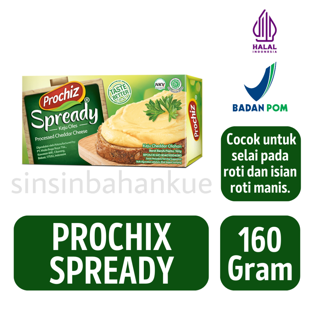 

Keju Prochiz Spready [160 Gram]