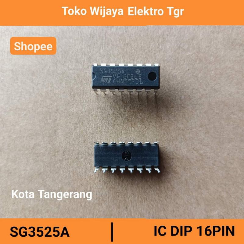 Mesin Las Sparepart | SG3525A IC Dip 16 Pin Modul Pwm