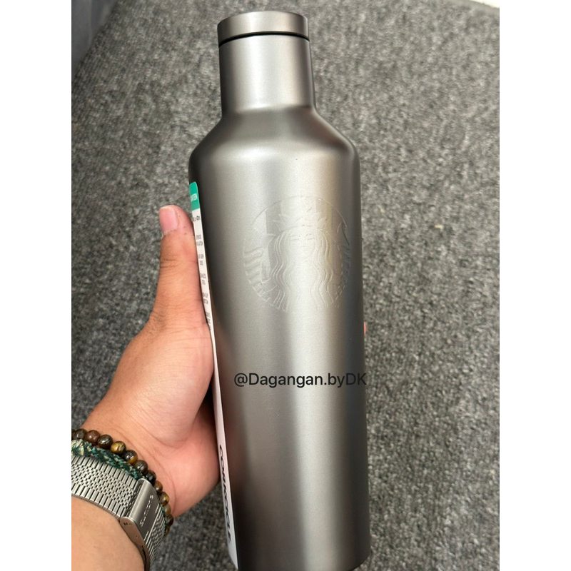 Tumblr Starbucks x Corkcicle Charcoal Grey Original 100%