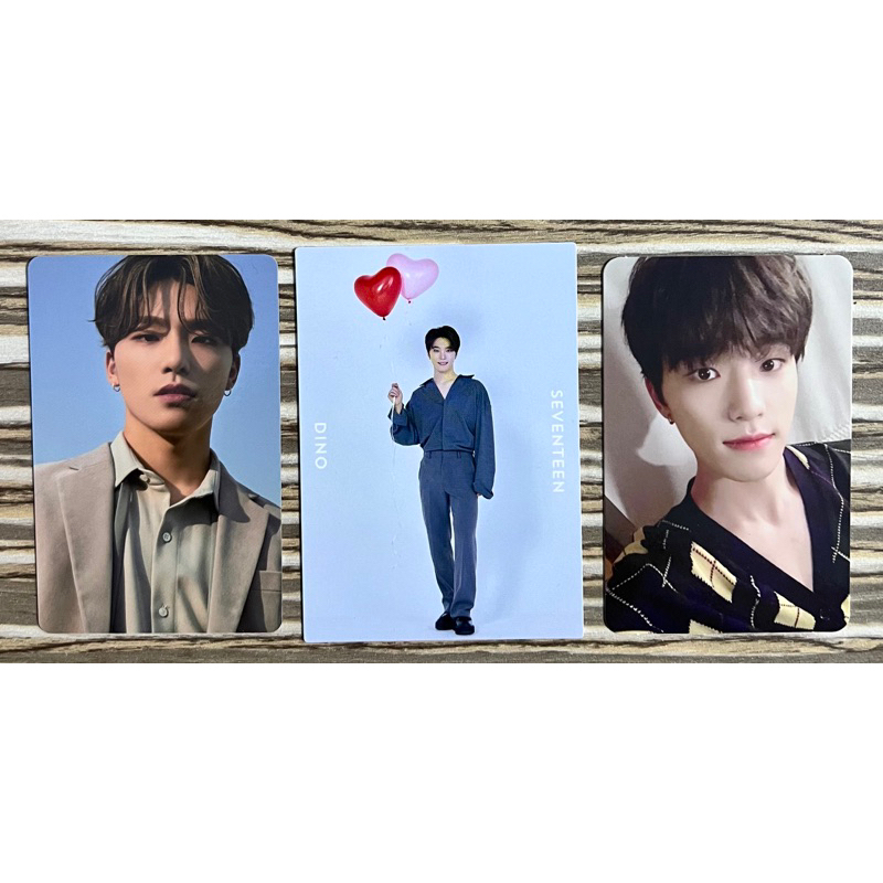 Photocard Dino Seventeen Incomplete Henggarae Official