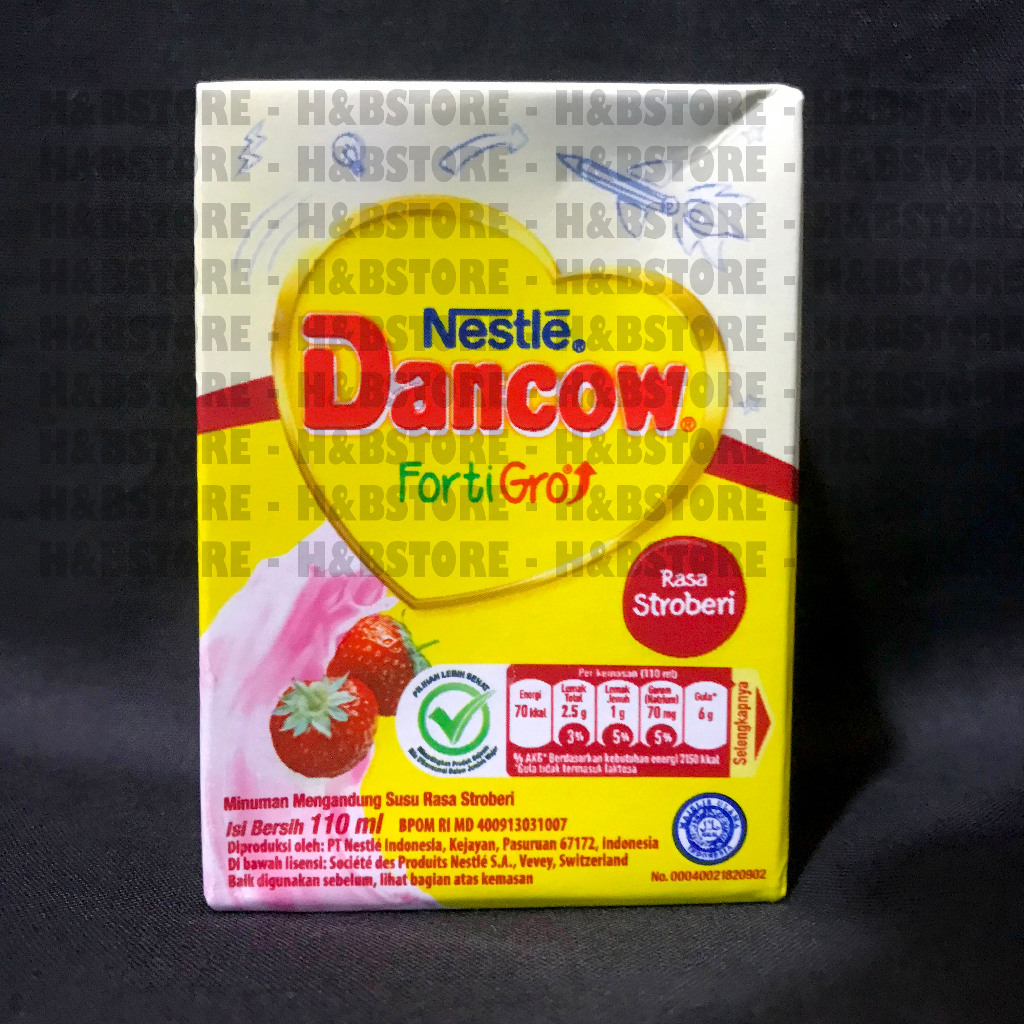 

Nestle Dancow Fortigro Susu Uht Anak Rasa Stroberi 110mL