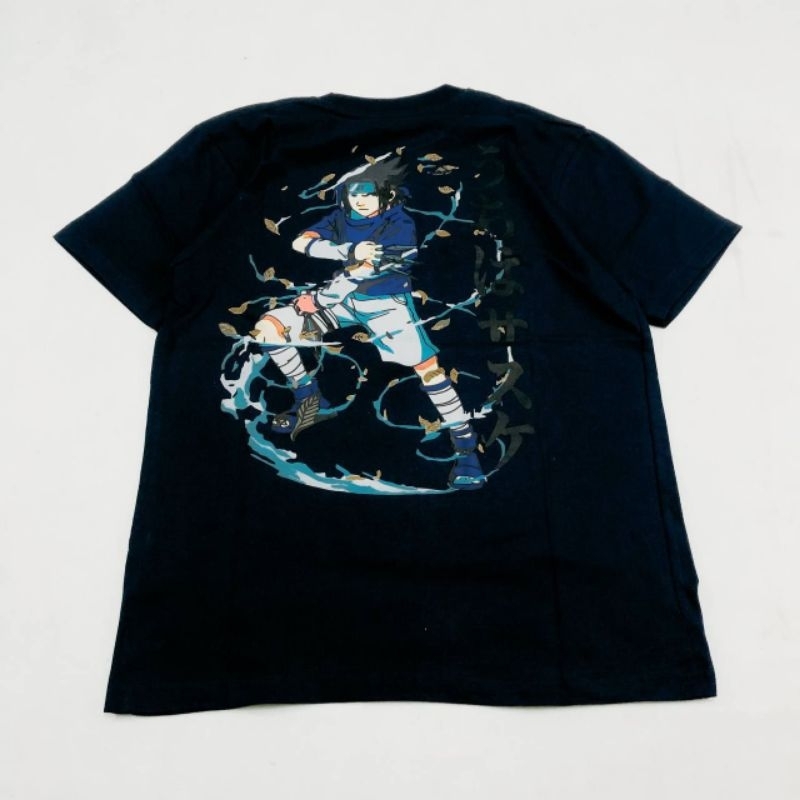 Kaos Pria / Tshirt Pria Bershka/ Kaos Anime / Kaos Sasuke