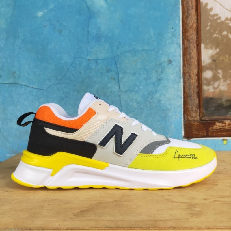 sepatu nb997 premium quality yellow