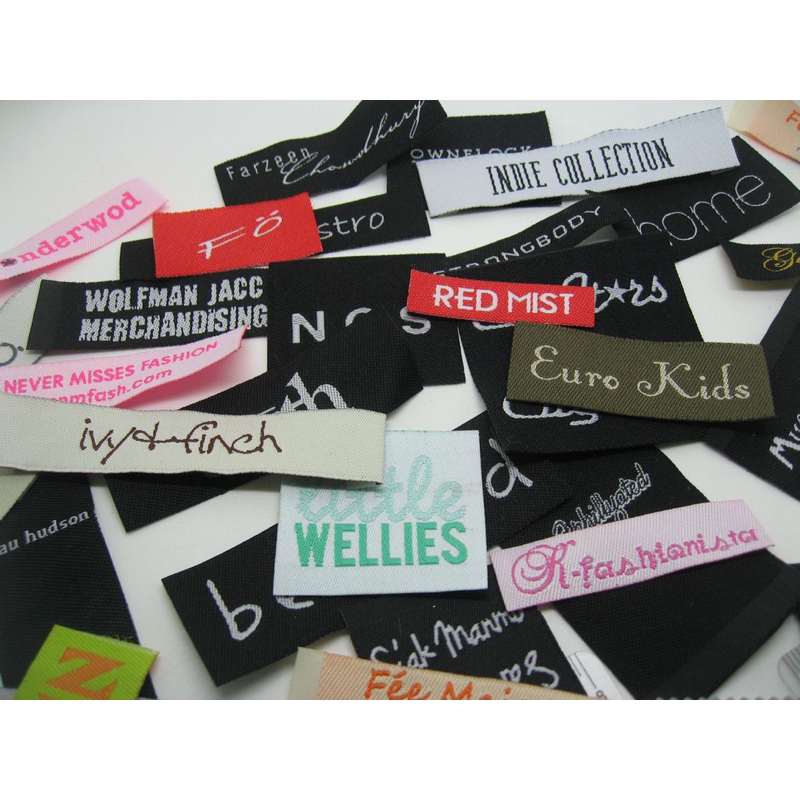 

woven labels label baju label bordir label rajut label damask label hijab label woven damask subtitute