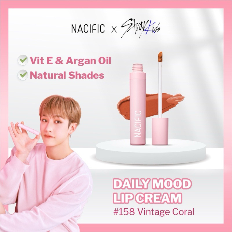 rianiy — Nacific x Stray Kids Daily Mood Lip Cream - Vintage Coral