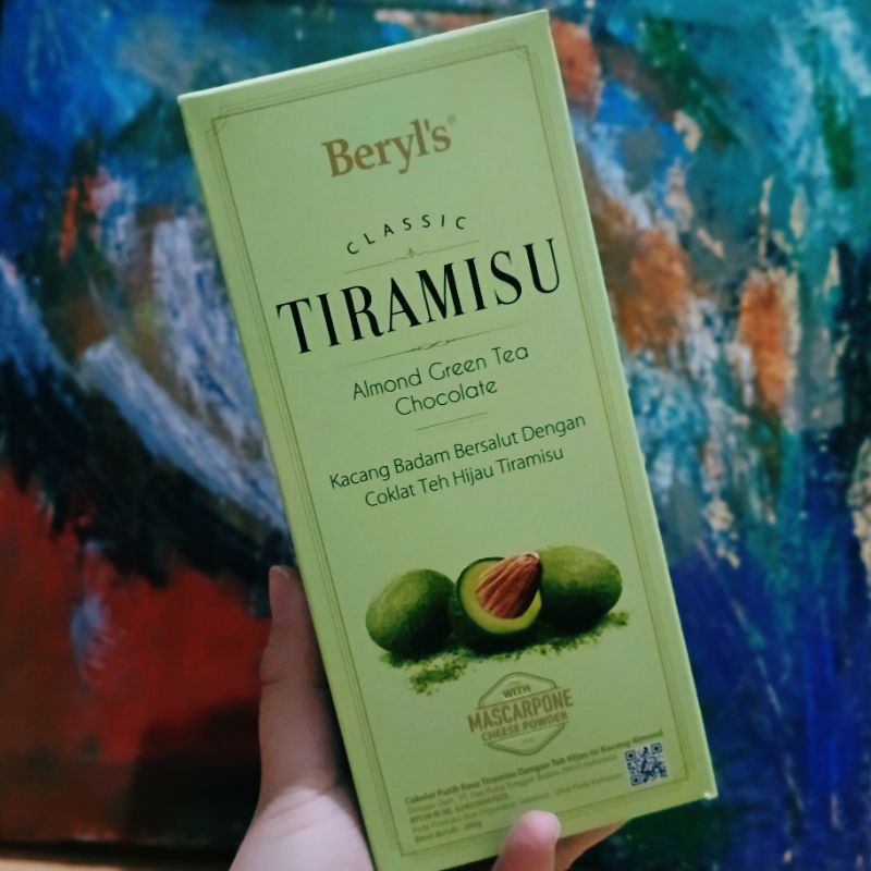 

Beryls 200gr Tiramisu Greentea Almond Matcha Coklat Kotak