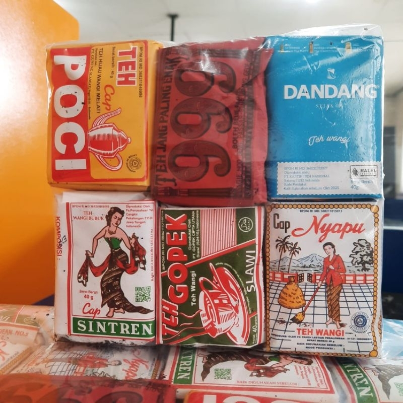 

Paket Teh Solo Spesial isi 6 Pcs | Sintren, Gopek, Poci, 999, Nyapu, Dandang