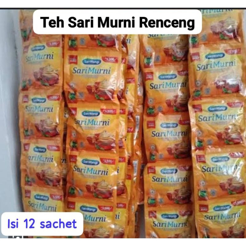 

Teh Sari Murni Renceng, 1 Renceng isi 12 Sachet