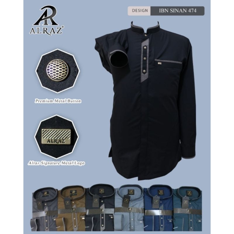 Koko AlRaz Model Ibn Sinan | Model Lengan Panjang Manset
