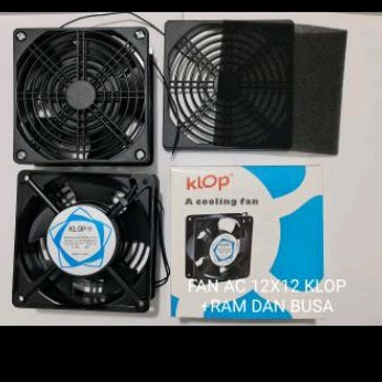 kipas Fan 220v AC 12x12