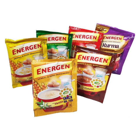 

Energen Minuman Sereal 1 Sachet 34 Gram Semua Varian Rasa