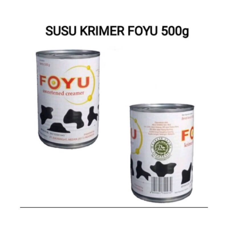 

Susu Kental Manis FOYU 500g