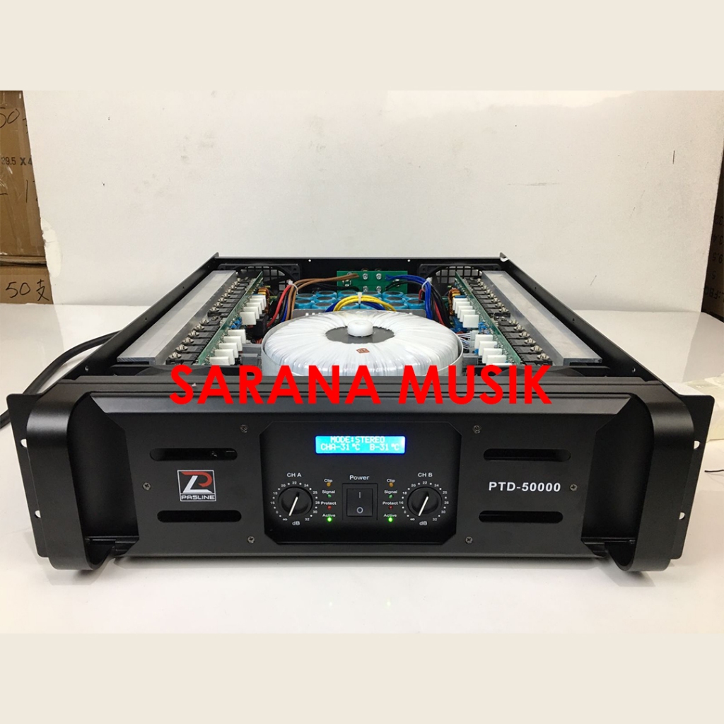 Power Ampli Pasline PTD 50000 Pasline PTD-50000 Power Audio Pasline PTD50000 Original