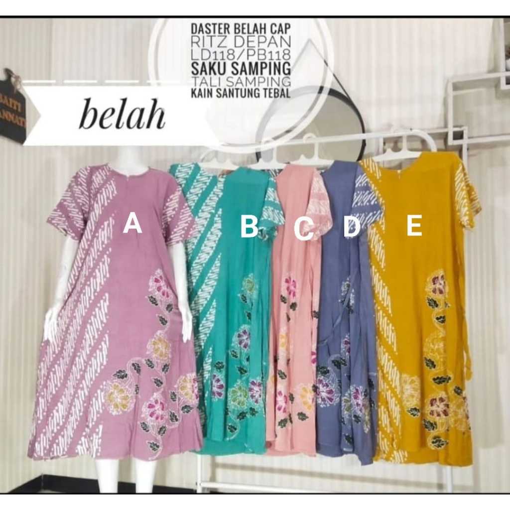 Daster tidur bahan adem baju daster kekinian lengan pendek
