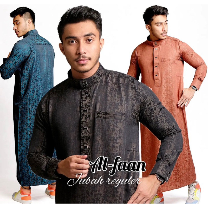 Gamis / Jubah Pria Dewasa AL-FAAN Jaguar ~ Jubah Exclusive Bahan Jaguar Premium Model AL-Haramain An
