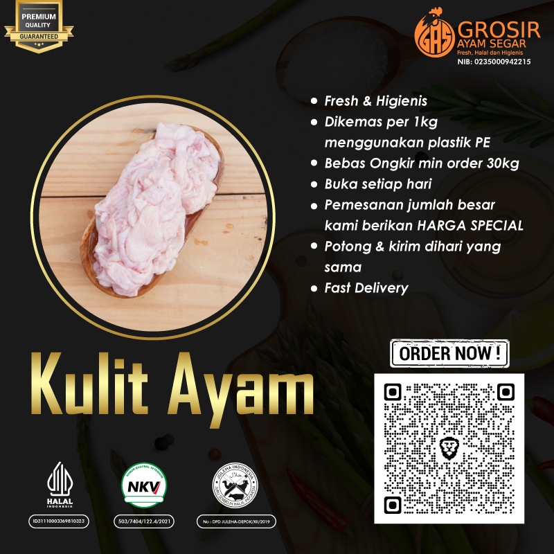 

Kulit Ayam Segar