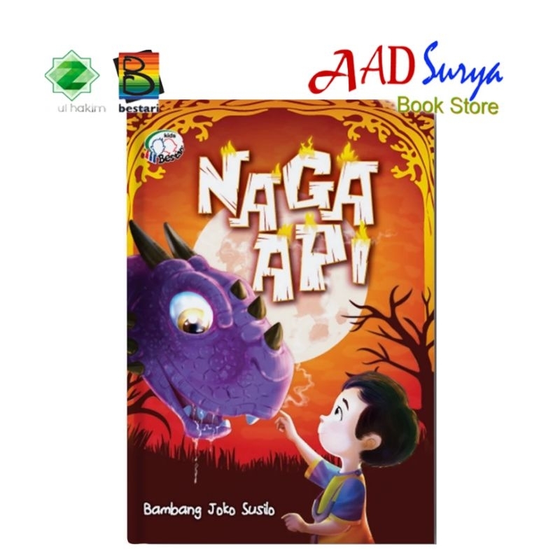 buku novel anak - Naga api - zikrul Bestari