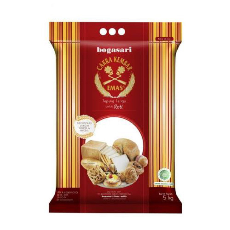 

Cakra kembar emas roti 5kg