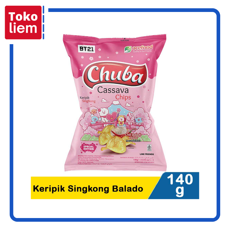 

Chuba Keripik Singkong Balado 140G