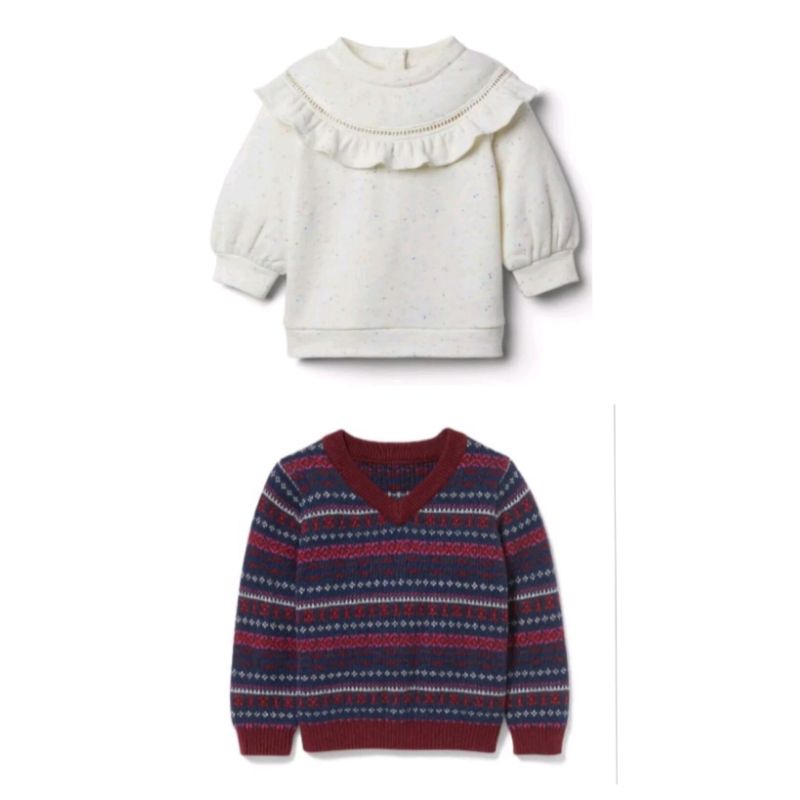 NEW 4-5T Janie & Jack Sweater Anak