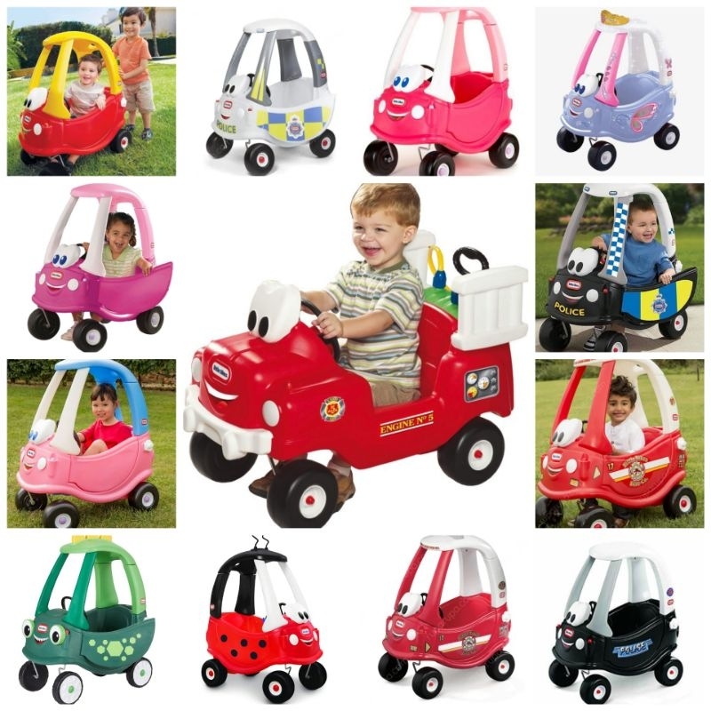LITTLE TIKES ORIGINAL Mobil Dorong Little Tikes Cozy Coupe Ride On Mainan Mobil Dorong