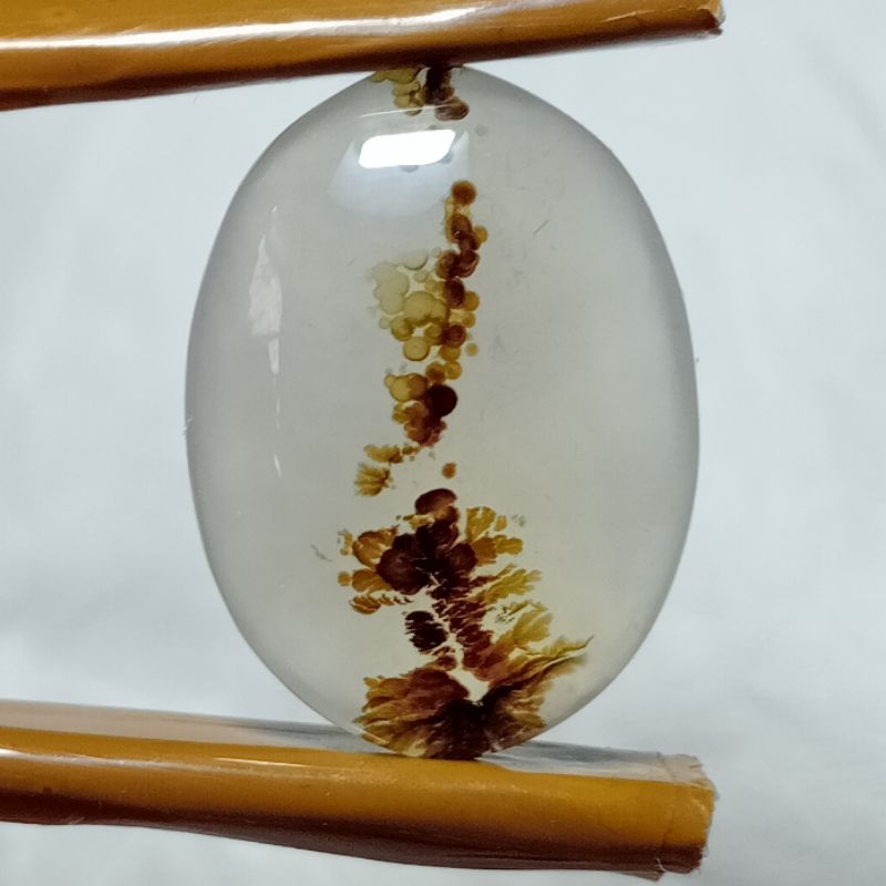 Batu Akik Gambar - Dendrite Kristal. Bukan Pancawarna Garut Tapak Jalak Bacan Doko