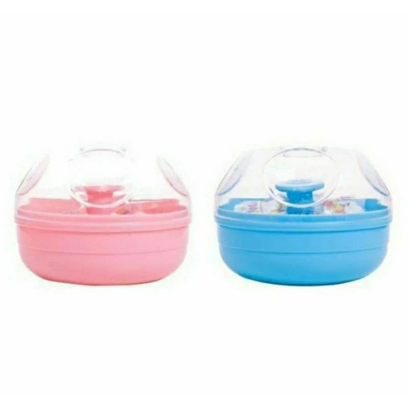 Tempat Bedak plus Puff Dodo BPA Free