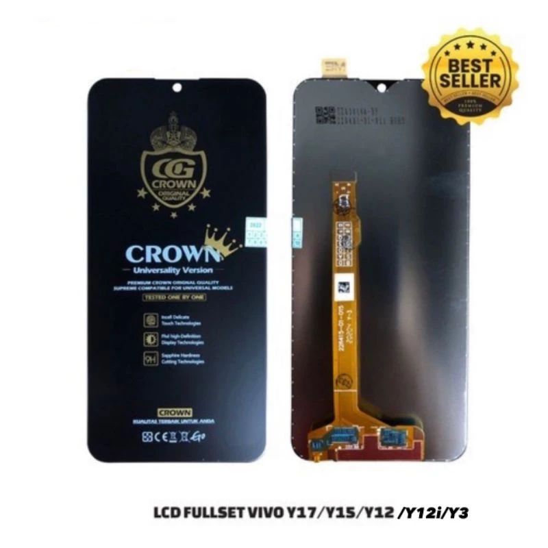 Bisa Cod LCD TS Fullset VIVO Y12 / Y15 / Y17 / Y12i / Y11 1902 1901 1904 ORG Touch screen Complete O