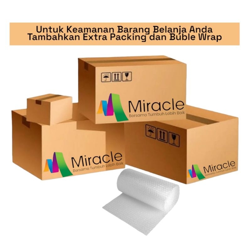 

Extra Packing dan Buble Wrap