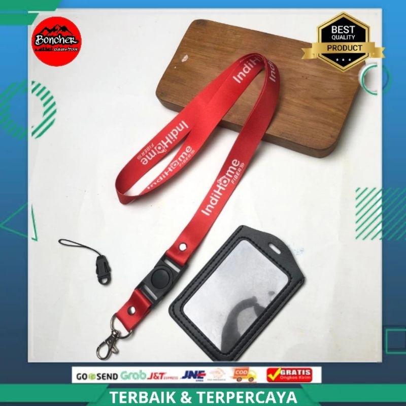 

INDIHOME Lanyard Tali Gantungan ID Card Printing 2 sisi