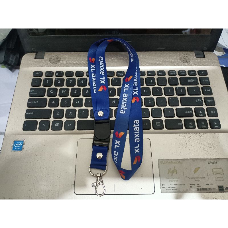 

(READY STOCK) Lanyard / Tali id card Xl Axiata Biru beli harga ecer rasa grosir!!!!