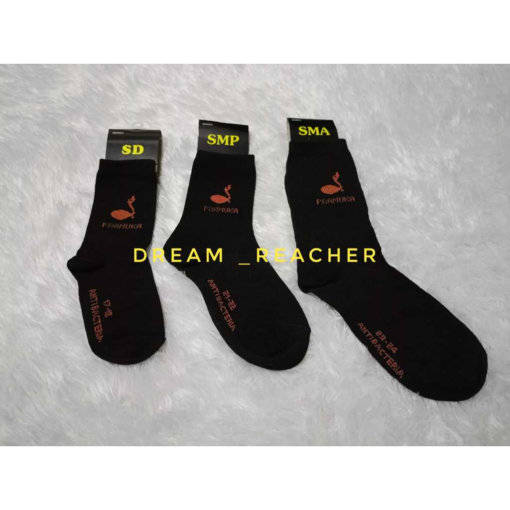3 PASANG KAOS KAKI PRAMUKA SD SMP SMA