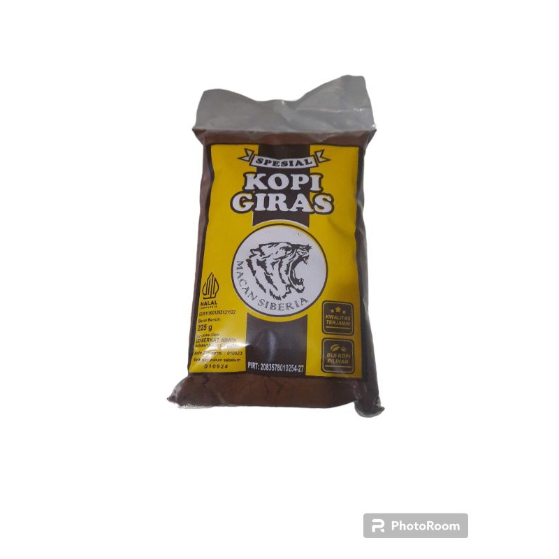 

Kopi giras Macan Siberia 225gr