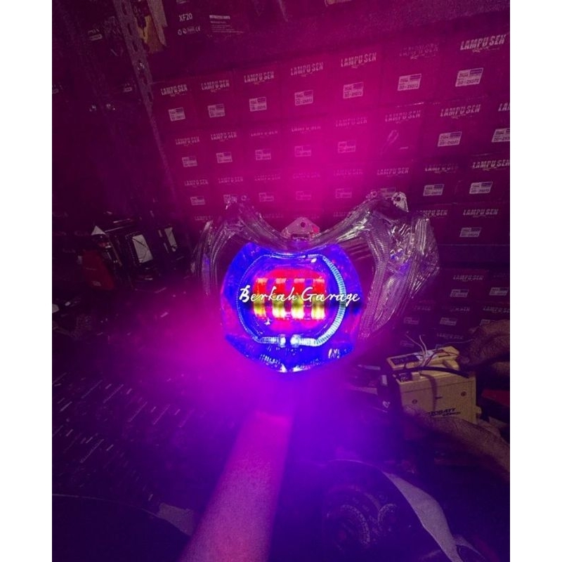 Reflektor Lampu Depan Mio M3 Biled Daymaker Kualitas Terbaik