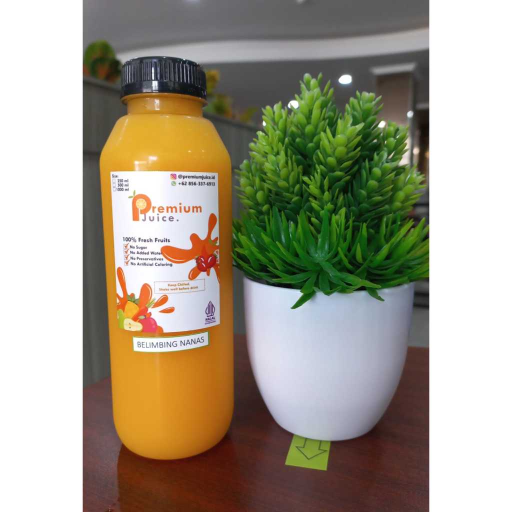 

Pure Belimbing Mix Fruits Series - Cold Pressed Juice - Murni 100%