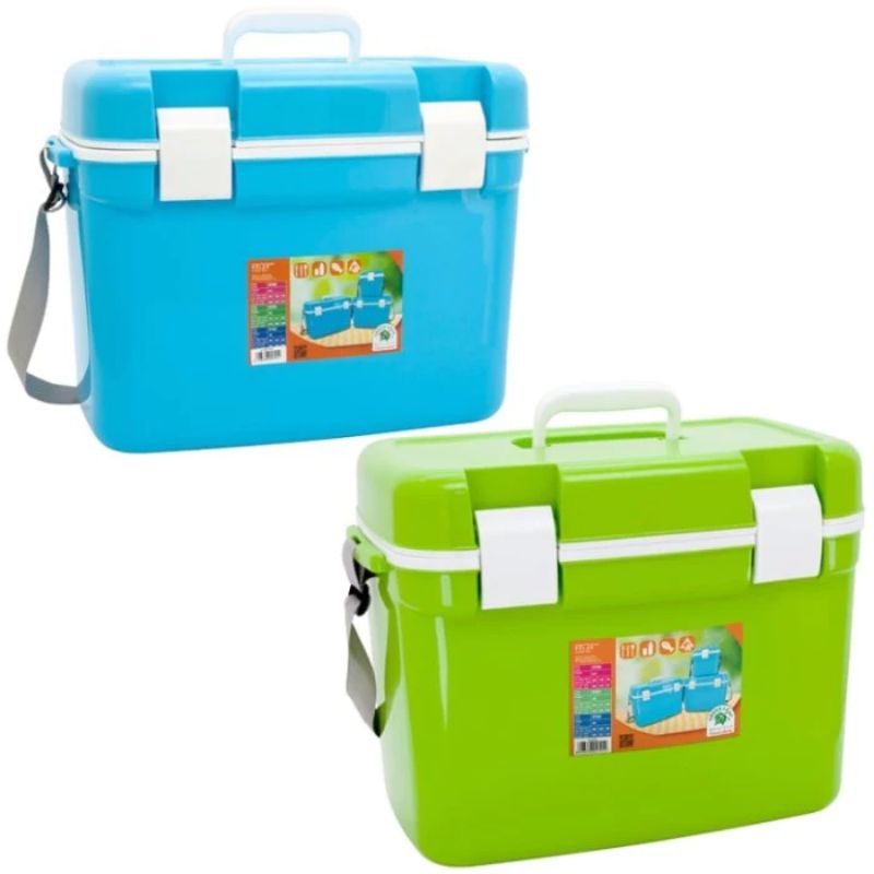 KOTAK PENDINGIN COOLER POLAR BOX BAG GREEN LEAF ES BATU ASI JUALAN 6,5 LITER PRELOVED SECOND BEKAS