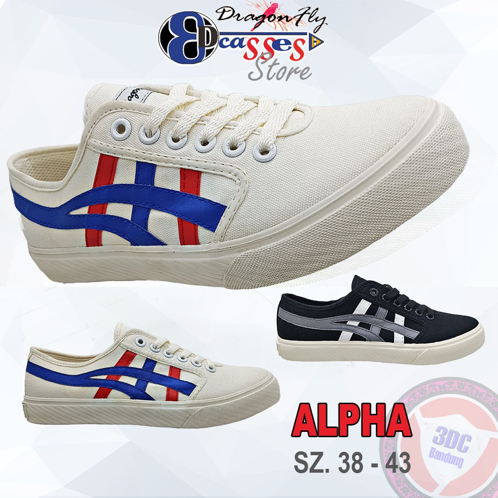 DRAGONFLY Alpha Low - Sepatu Sneakers Canvas Original