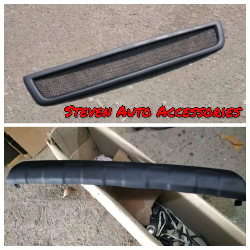 Paket Grill jaring & lips bemper depan bumper grandmax grand max gran max van pickup fiber
