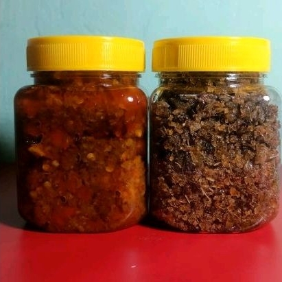 

sambel pedas original dan tutug oncom kemasan 200gram