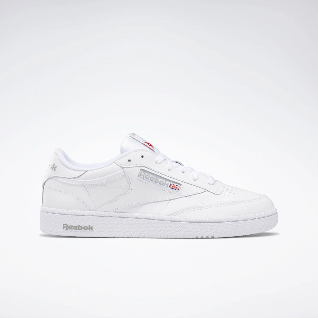 REEBOK CLASSIC CLUB C 85 C85 WHITE SHEER GREY AR0455 ORIGINAL