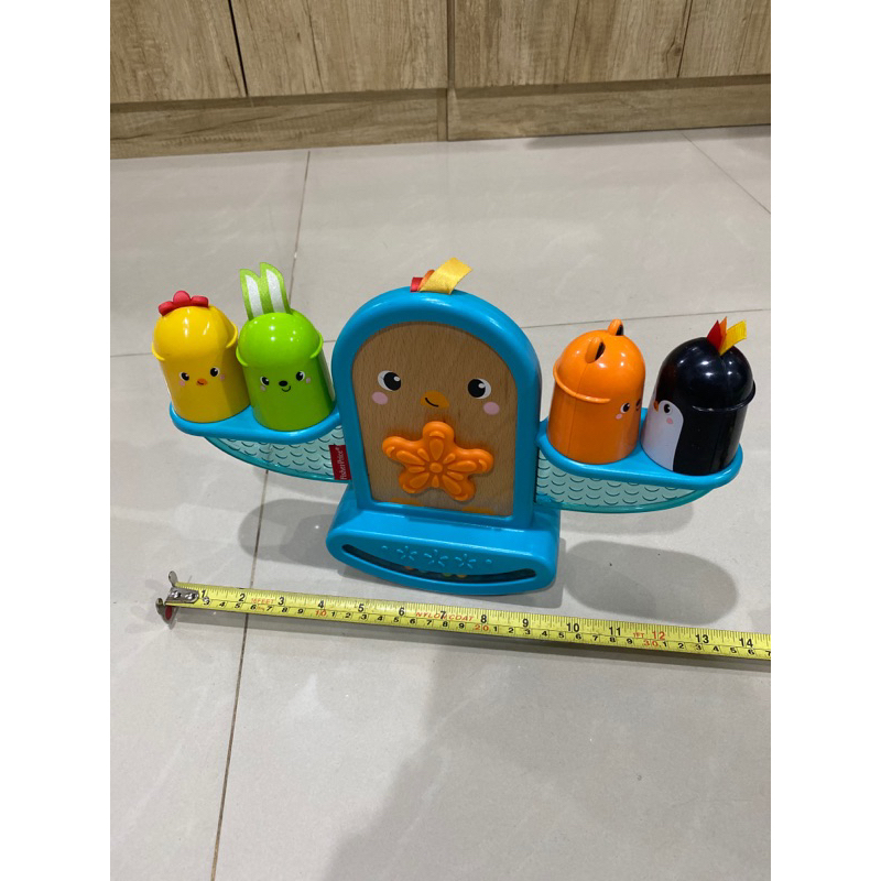 Fisher Price Stack n rattle bird - preloved